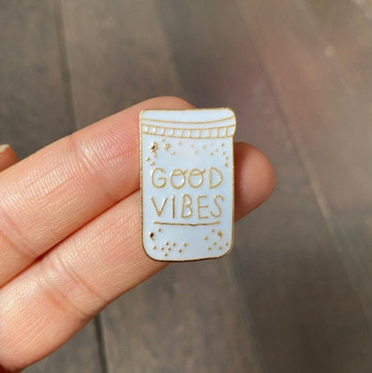 Good Vibes Enamel Pin