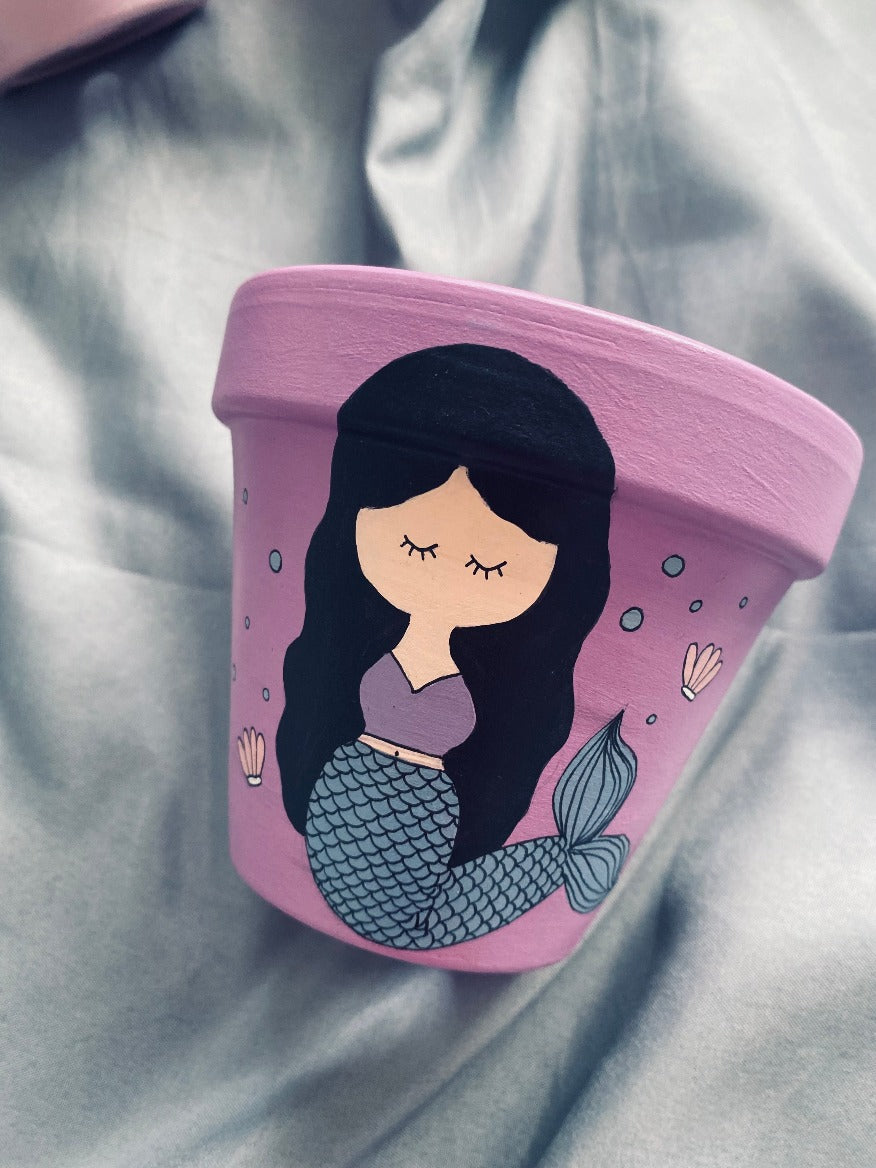 "Under the sea" Mermaid Planter