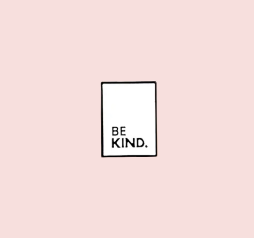 "Be Kind" Enamel Pin