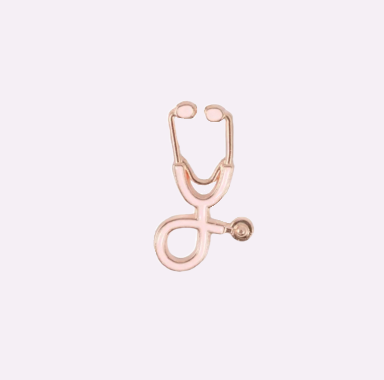 Mini Stethoscope Enamel Pin