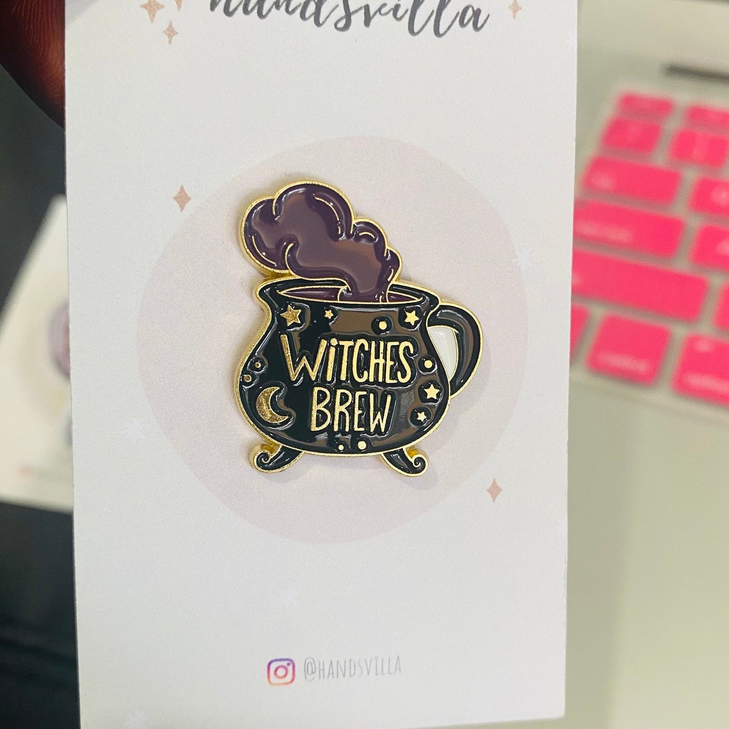 "Witches Brew" Enamel Pin