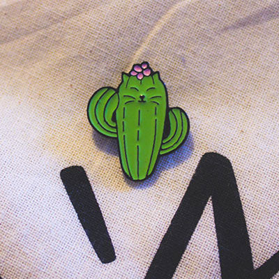 Cutie Cactus Enamel Pin