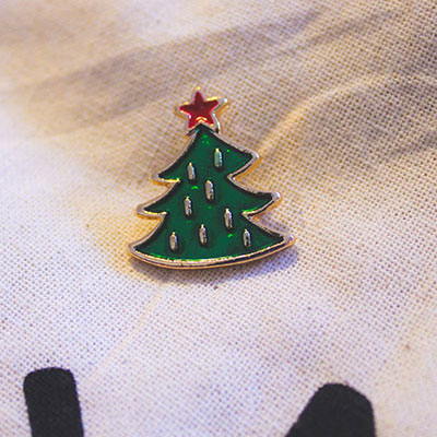 Christmas Tree Enamel Pin