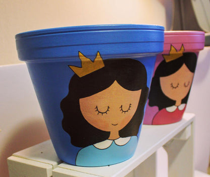 "Plant Queen" Planter Pot